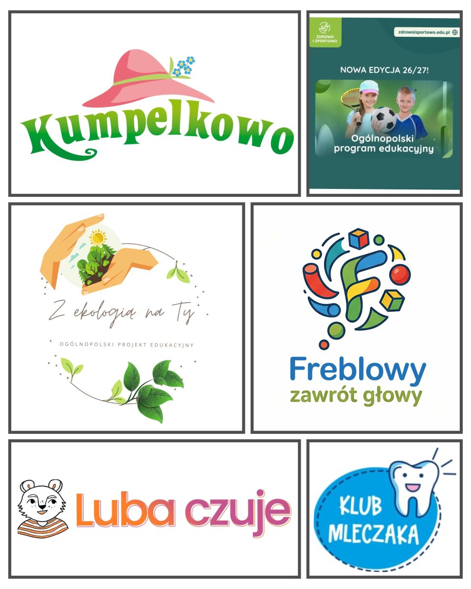 Przedszkole w roku szkolnym 2026/2027 realizuje sześć projektów edukacyjnych